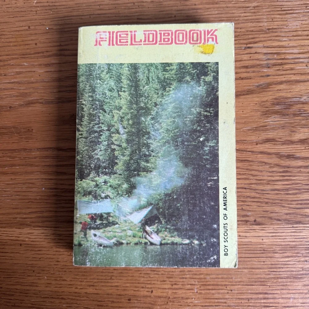Boy Scouts of America FIELD BOOK 1980 Printing 2nd Ed Camping Survival Skills